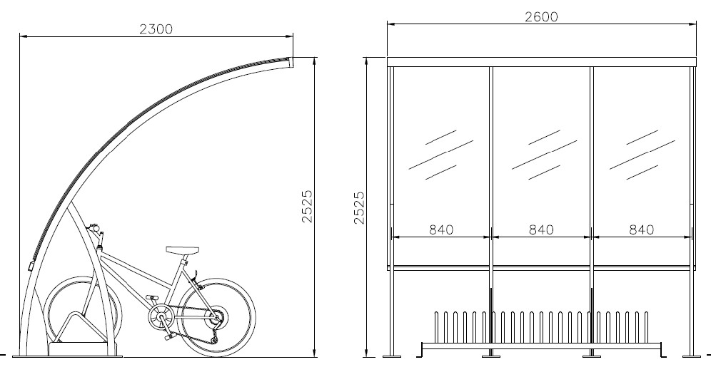 Abri cycles Piémont 2