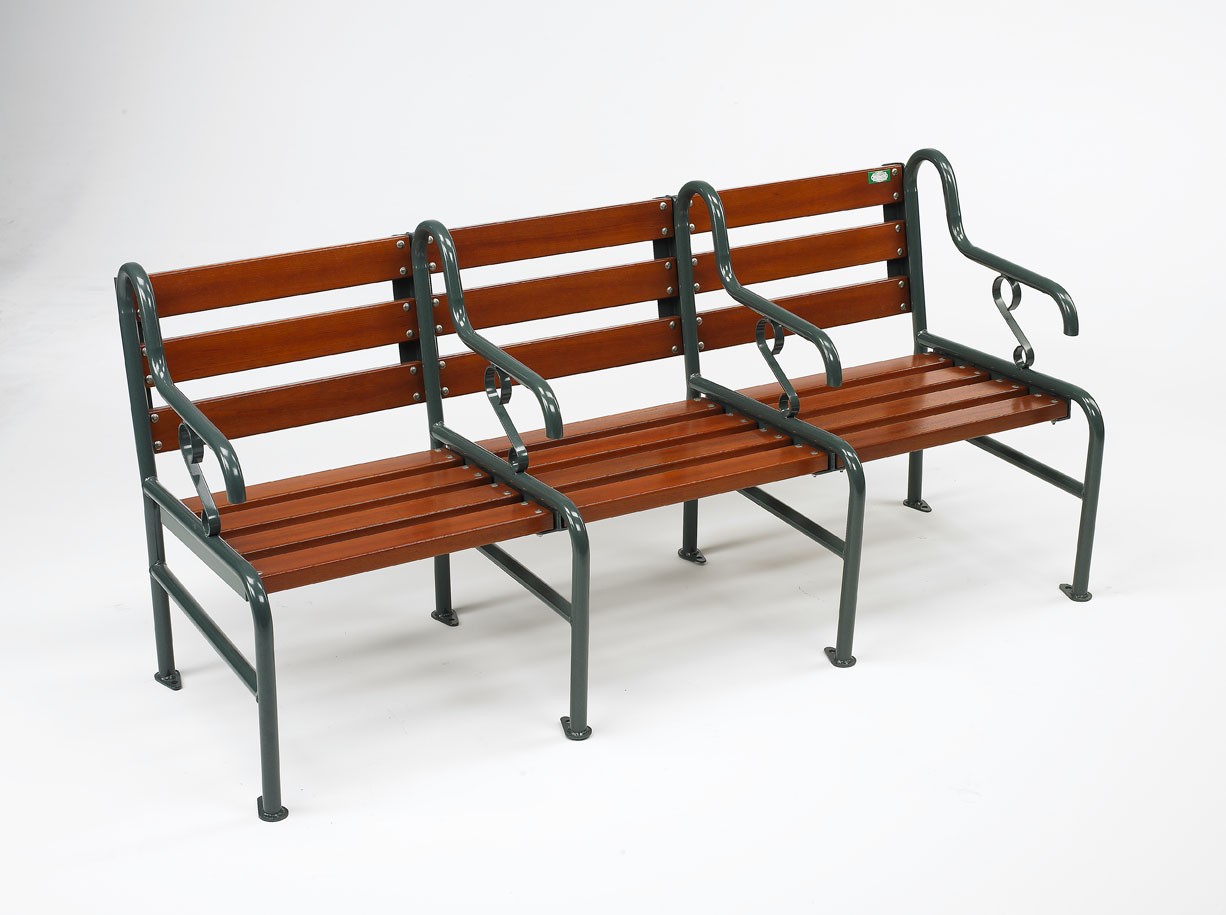 Banc acier/bois Java 0