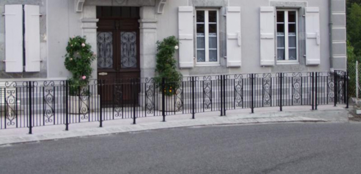 Barrière sur site