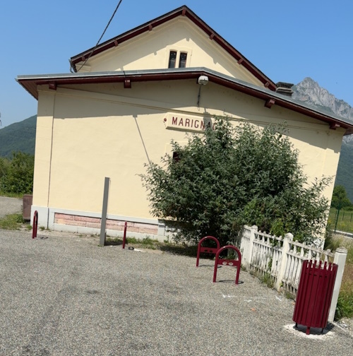 Arceau épingle avec logo vélo ou moto Marignac 5