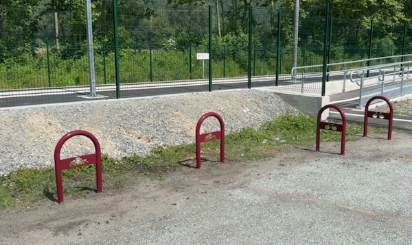 Arceau épingle avec logo vélo ou moto Marignac 6