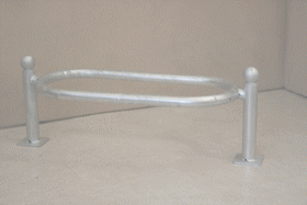Support moto Têtes déco Lérida